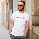 Polera premium Janes Addiction logo hombre 8