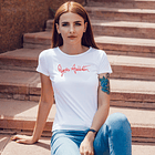 Polera premium Janes Addiction logo mujer 7