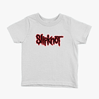 Polera Slipknot logo niños 7