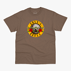 Polera premium Guns and Roses logo color hombre 4