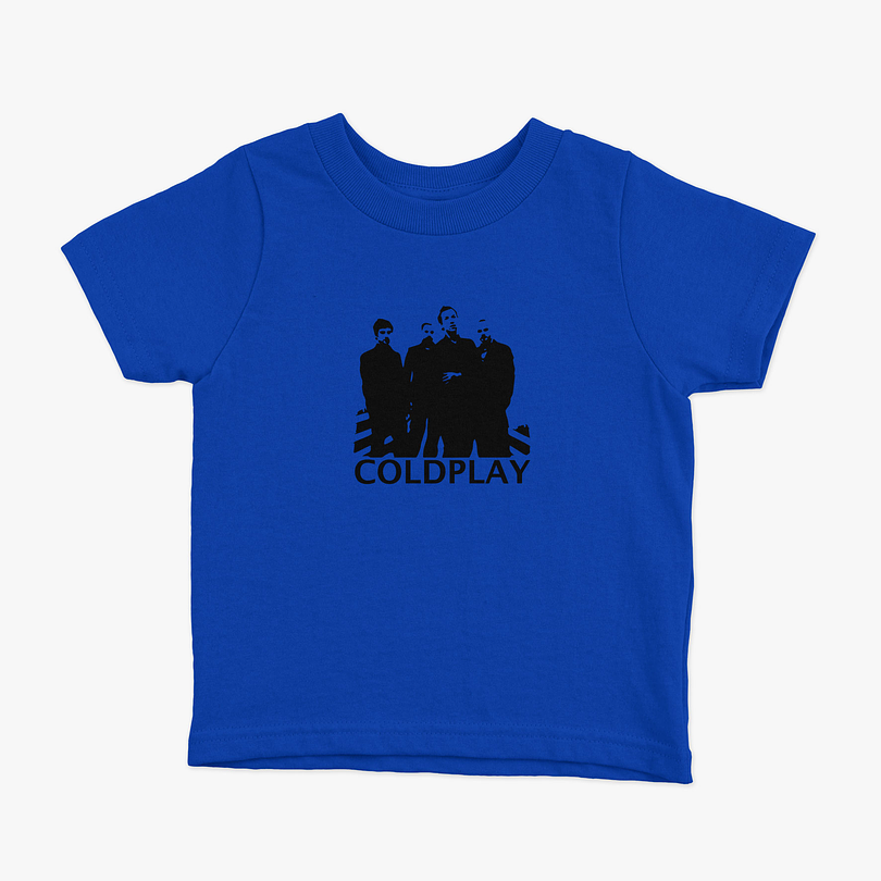 Polera Coldplay band niños 2