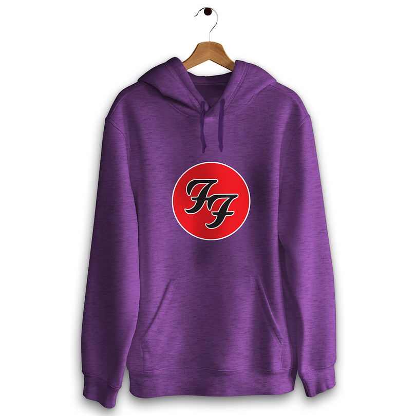 Poleron Foo Fighters color unisex 4