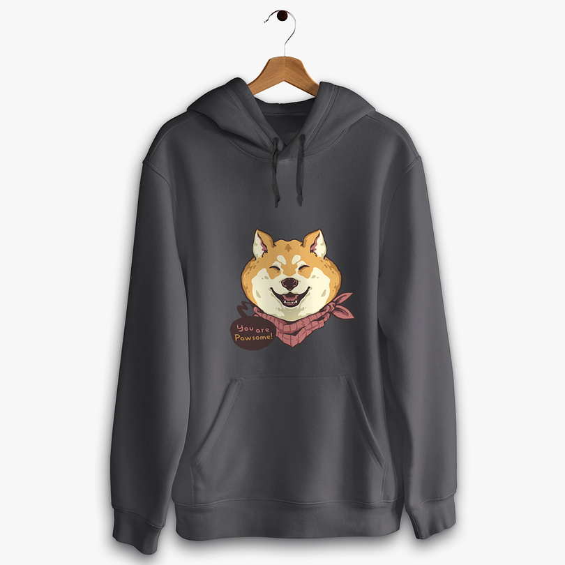 Poleron Akita pawsome unisex 2