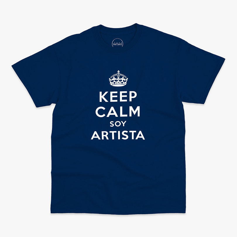 Polera premium Soy Artista hombre 3