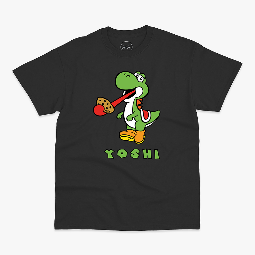 Polera premium Yoshi Cookie hombre 1