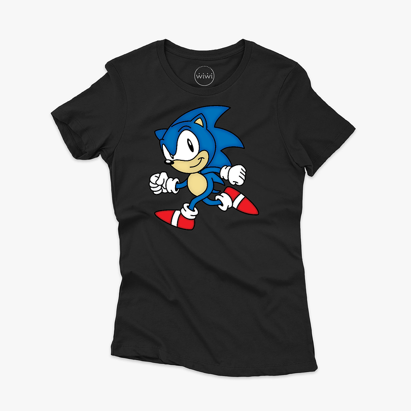 Polera premium Sonic mujer 1