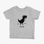 Polera T-Rex Off Line niños 6