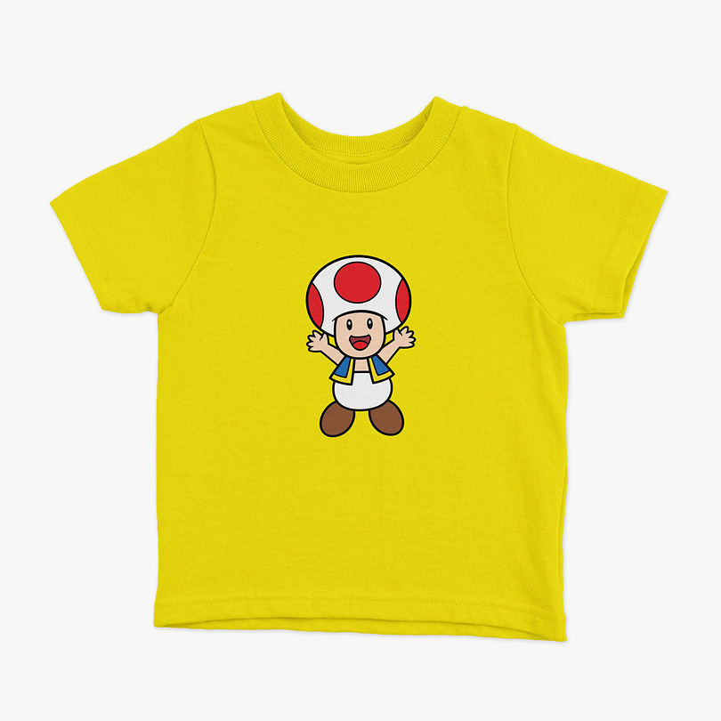 Polera Toad niños 4