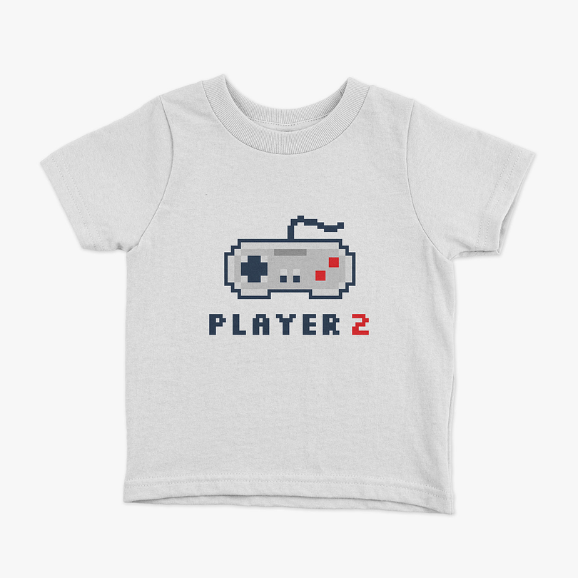 Polera Player 2 control niños 7