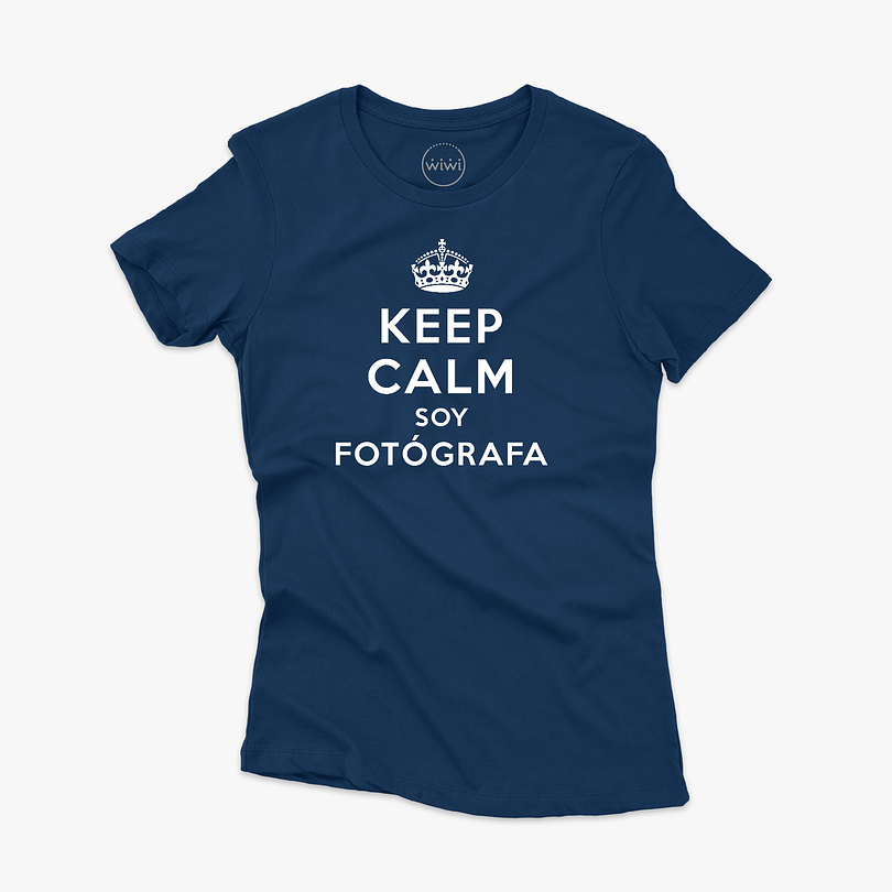 Polera premium Soy Fotografa mujer 3