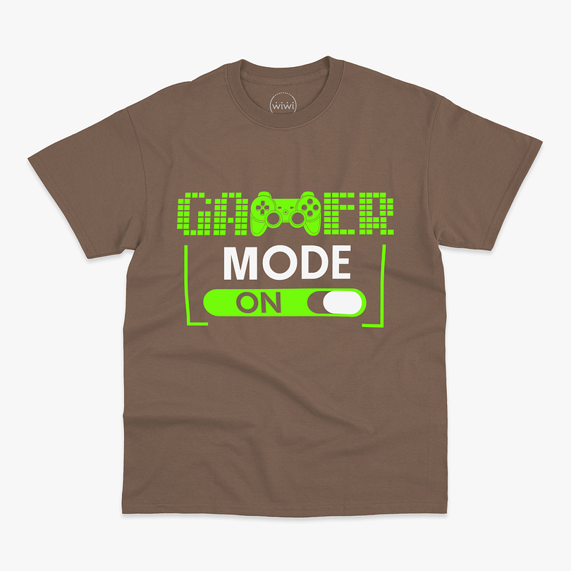 Polera premium Gamer mode control hombre 4