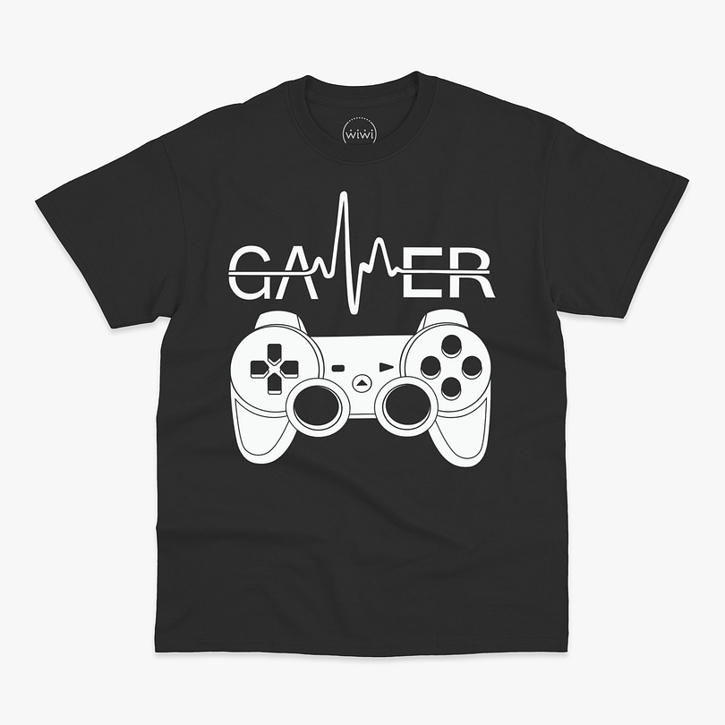 Polera premium Gamer pulso pulse hombre 1