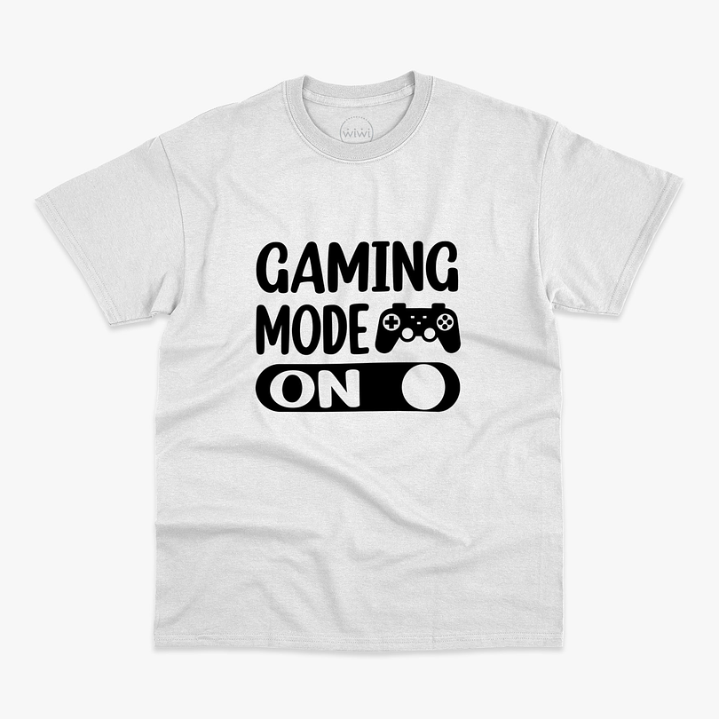 Polera premium Gaming Mode On hombre 6