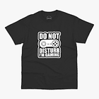 Polera premium Dont Disturb hombre 1