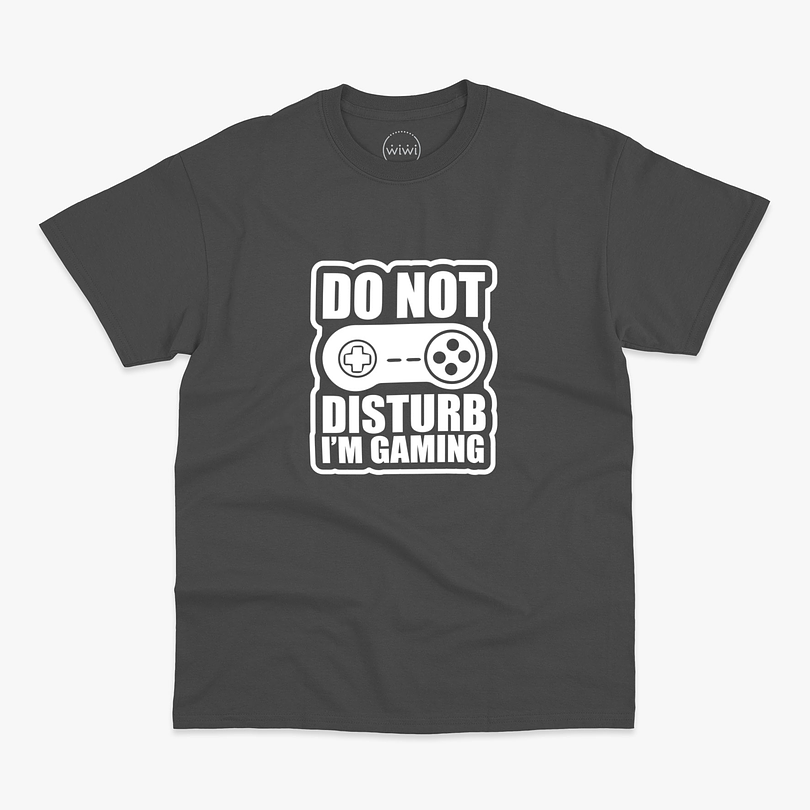 Polera premium Dont Disturb hombre 2