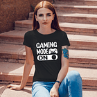 Polera premium Gaming Mode On mujer 6