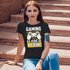 Polera premium Gaming is not mujer 5