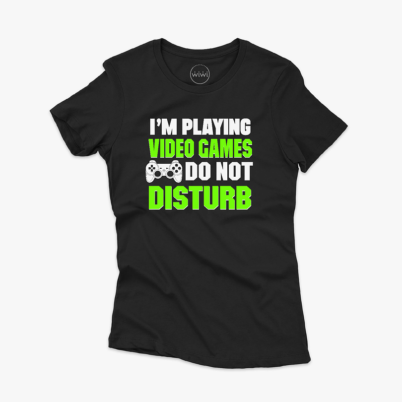 Polera premium Do Not Disturb mujer 1