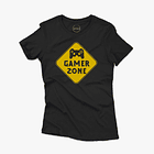 Polera premium Gamer Zone mujer 1