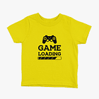 Polera Game Loading niños 4