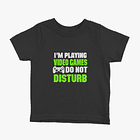 Polera Do Not Disturb niños 1