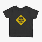 Polera Gamer Zone niños 1
