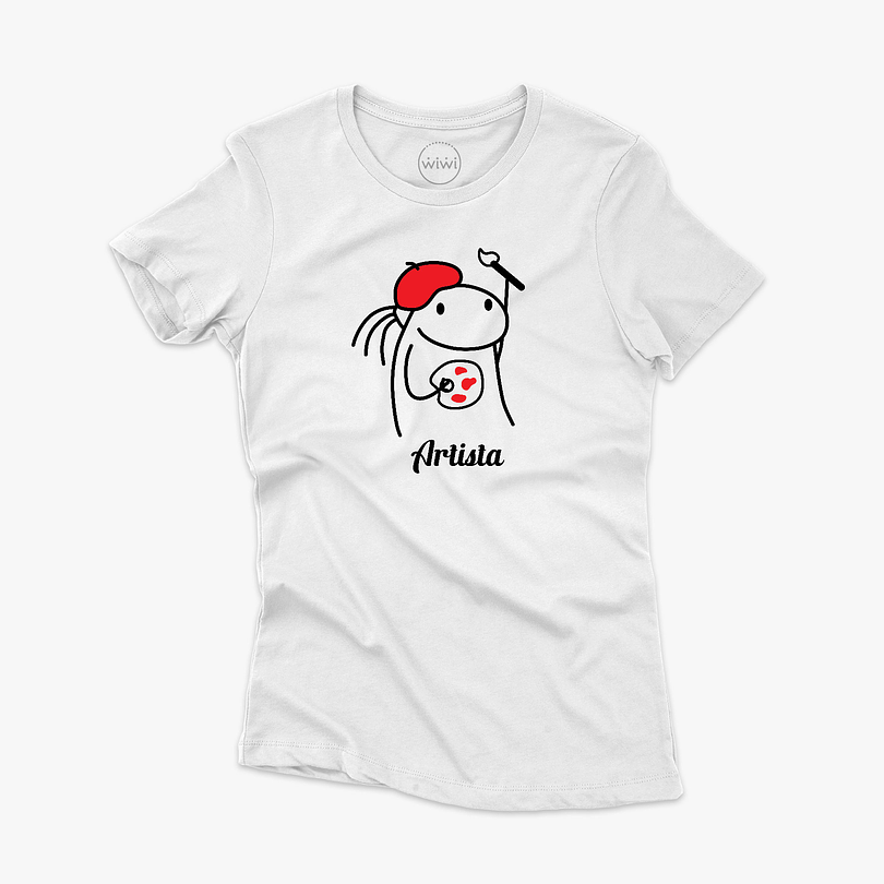 Polera premium Flork Artista mujer 5