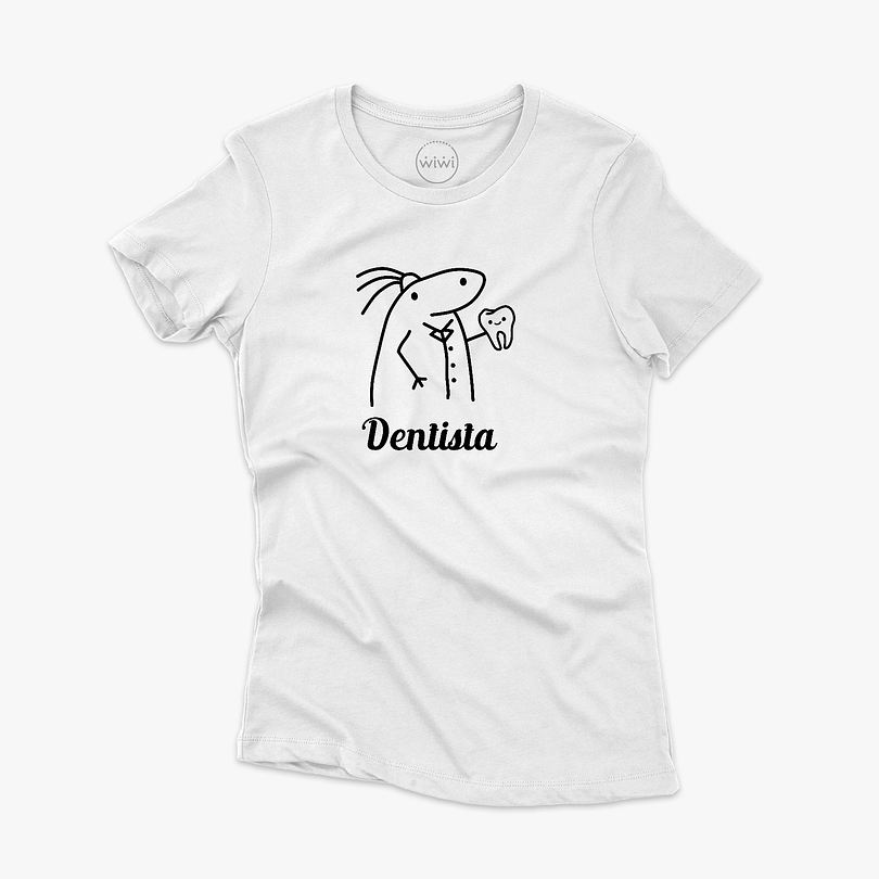 Polera premium Flork Dentista mujer 5