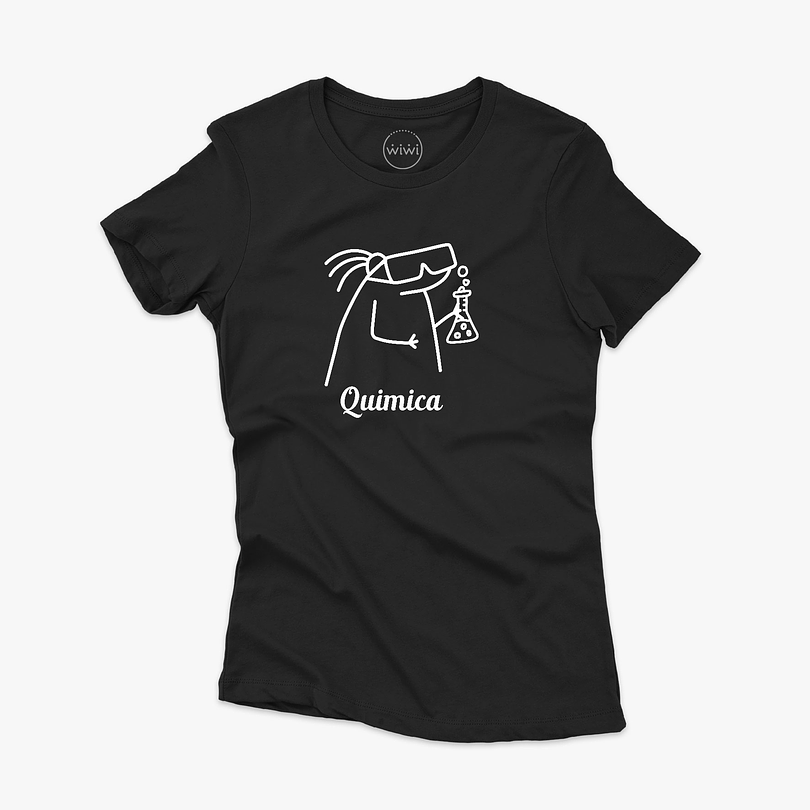 Polera premium Flork Quimica mujer 1