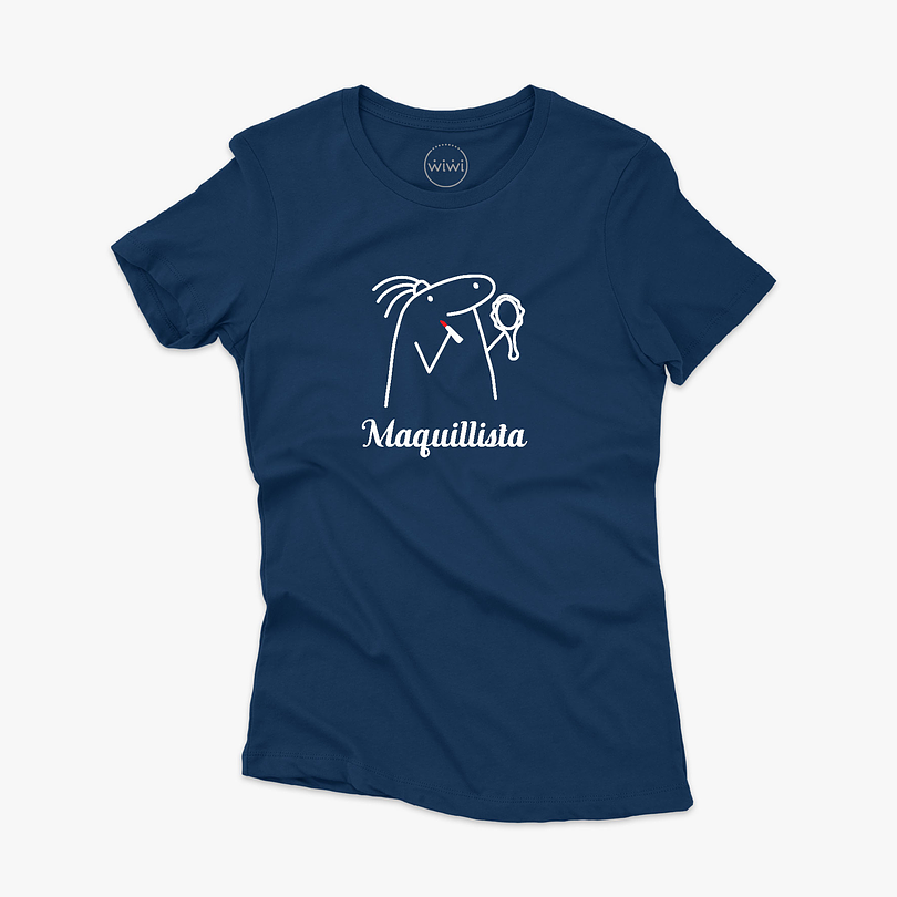 Polera premium Flork Maquillista mujer 3