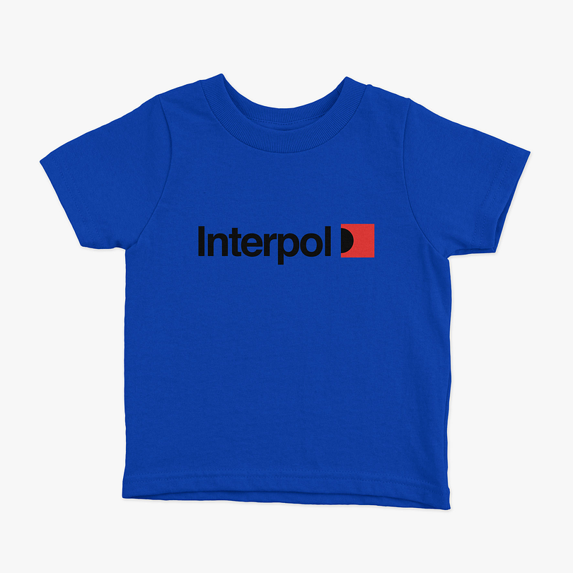 Polera Interpol Indie niños 2