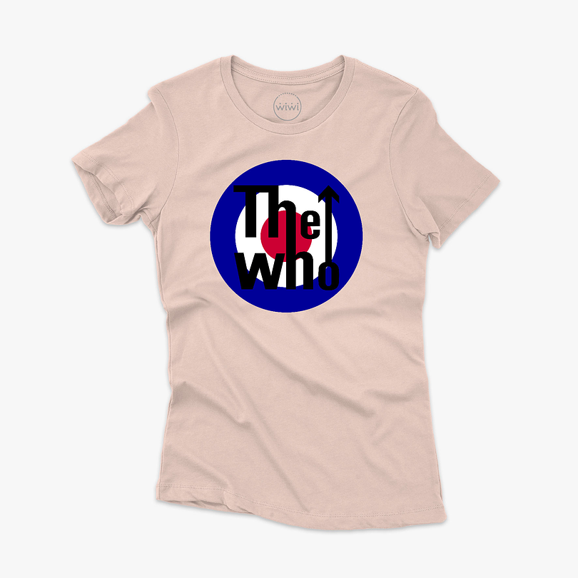 Polera premium The Who RAF mujer 4