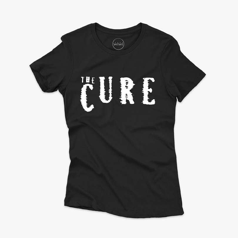 Polera premium The Cure rock mujer 1