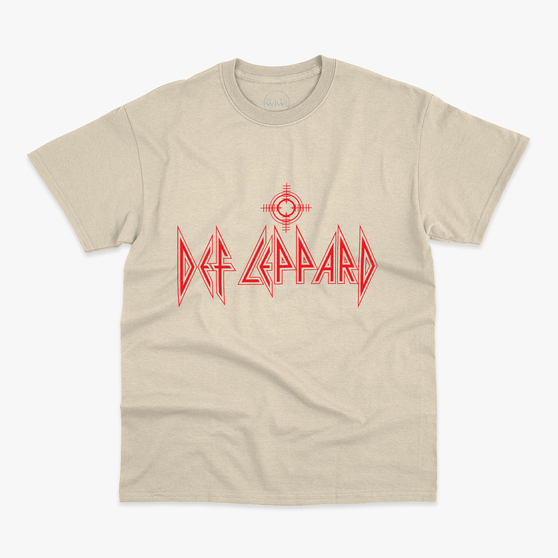 Polera premium Def Leppard scope hombre 5