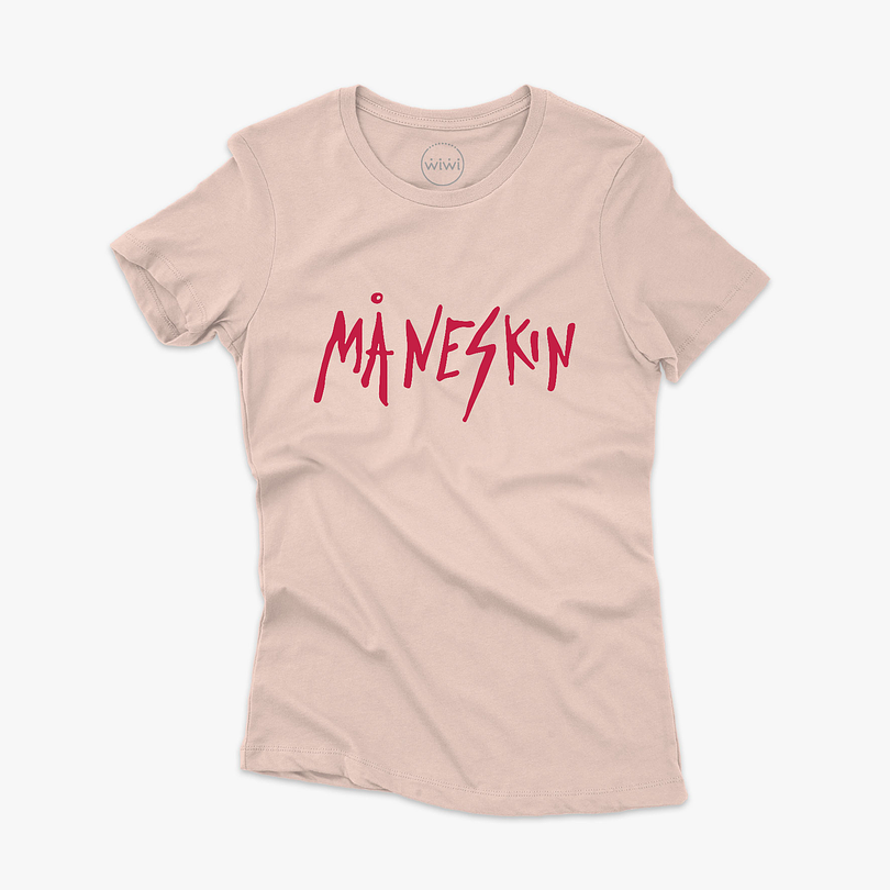 Polera premium Maneskin Banda mujer 4