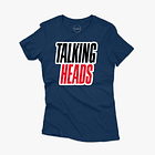 Polera premium Talking Heads logo mujer 3