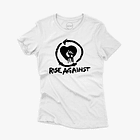 Polera premium Rise Against mujer 3