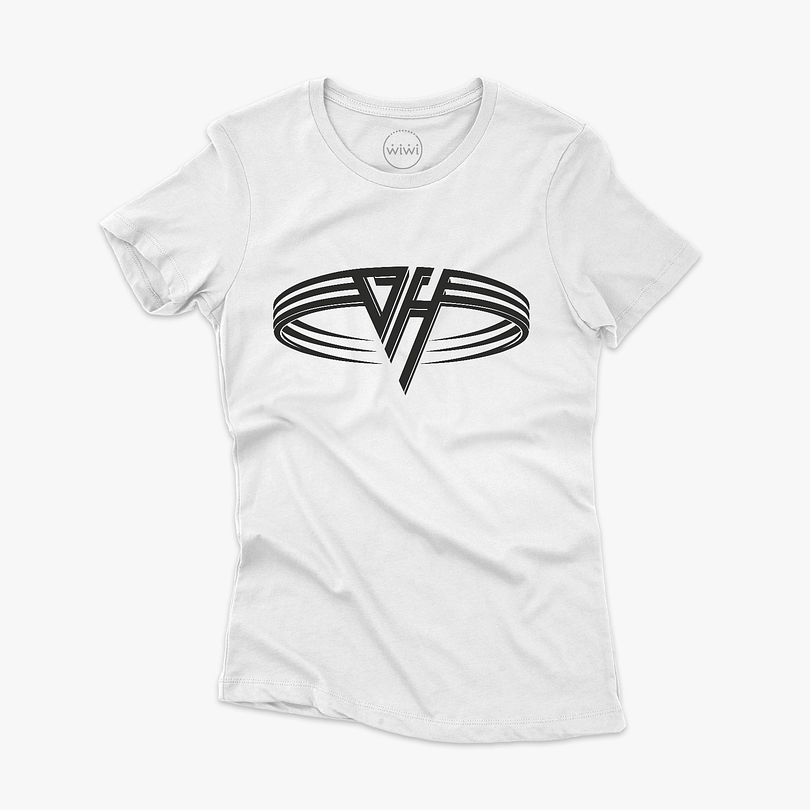 Polera premium Van Halen 1986 mujer 5