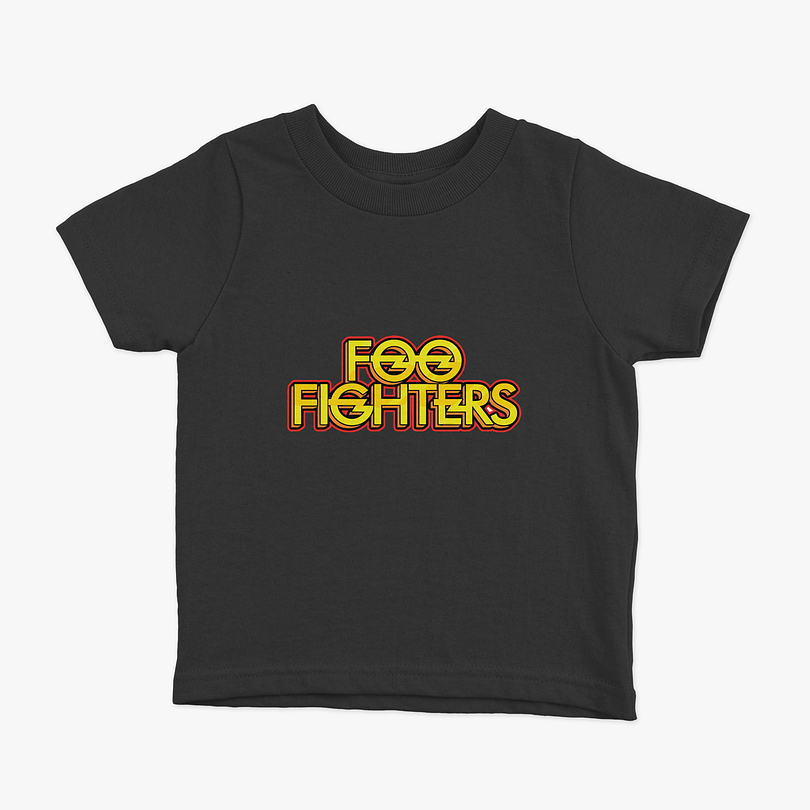 Polera Foo Fighters retro niños 1