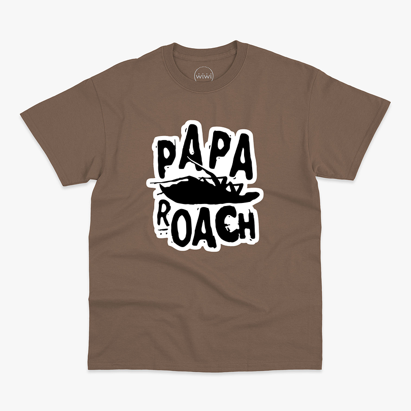 Polera premium Papa Roach hombre 4