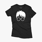 Polera premium Harry Potter silueta mujer 1