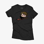 Polera premium Harry Potter flying mujer 1