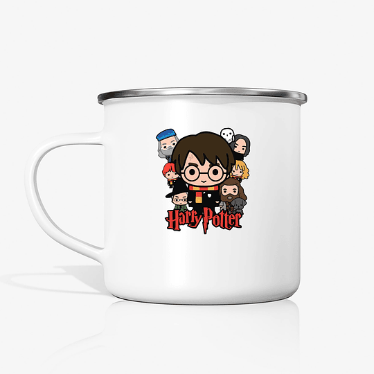 Taza Harry Potter team metalica enlozada