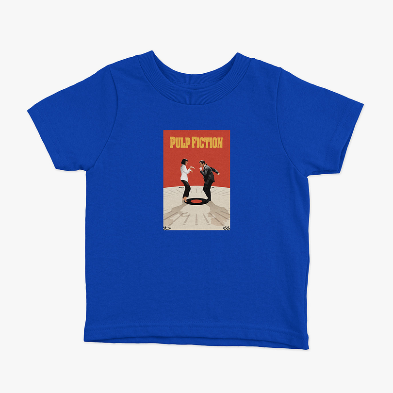 Polera Pulp Fiction Dance niños 2