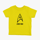Polera Star Trek logo niños 4