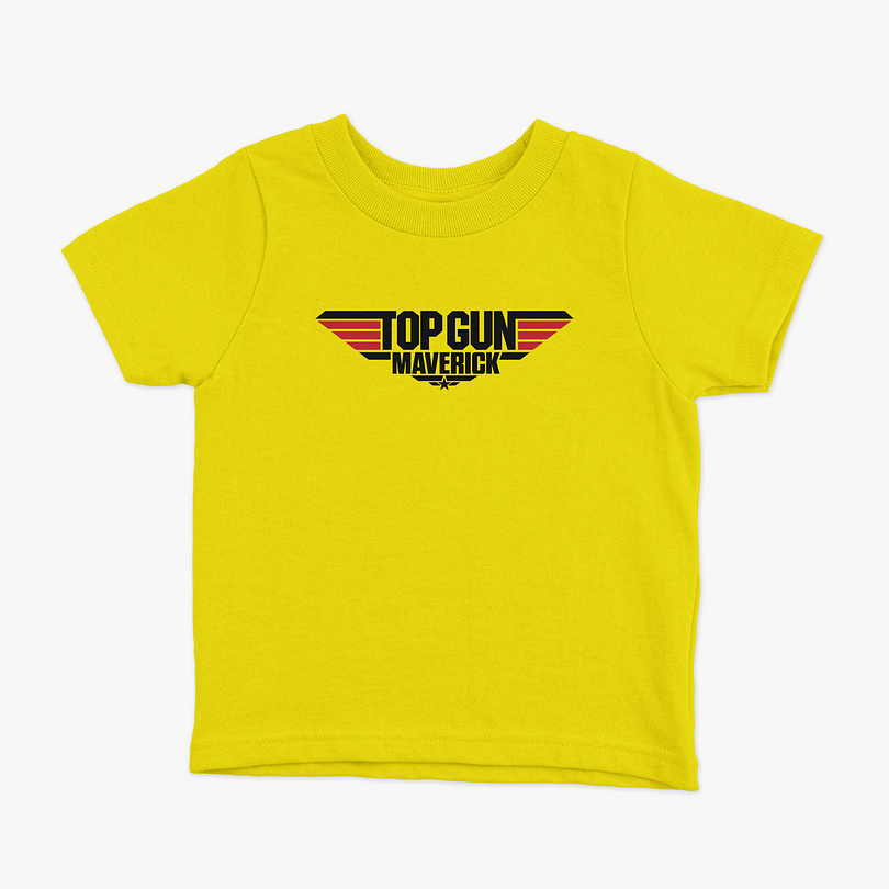 Polera Top Gun Maverick niños 4