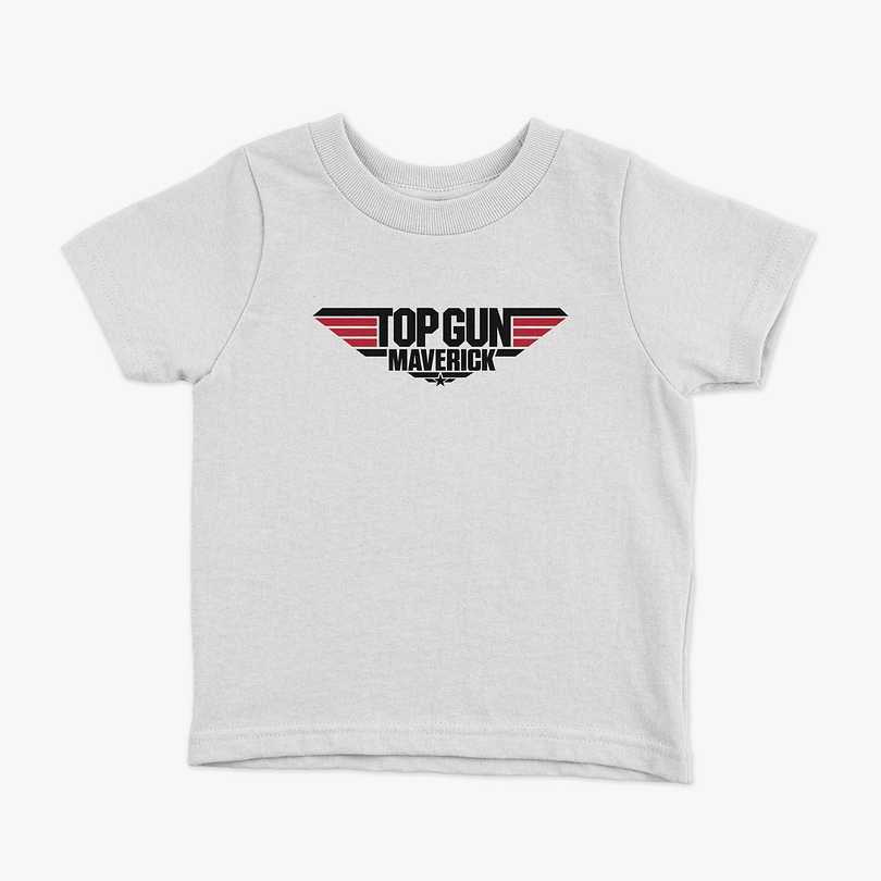 Polera Top Gun Maverick niños 7