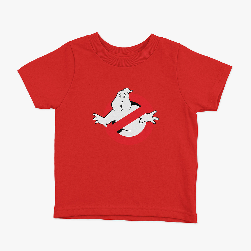 Polera Ghostbusters logo niños 3