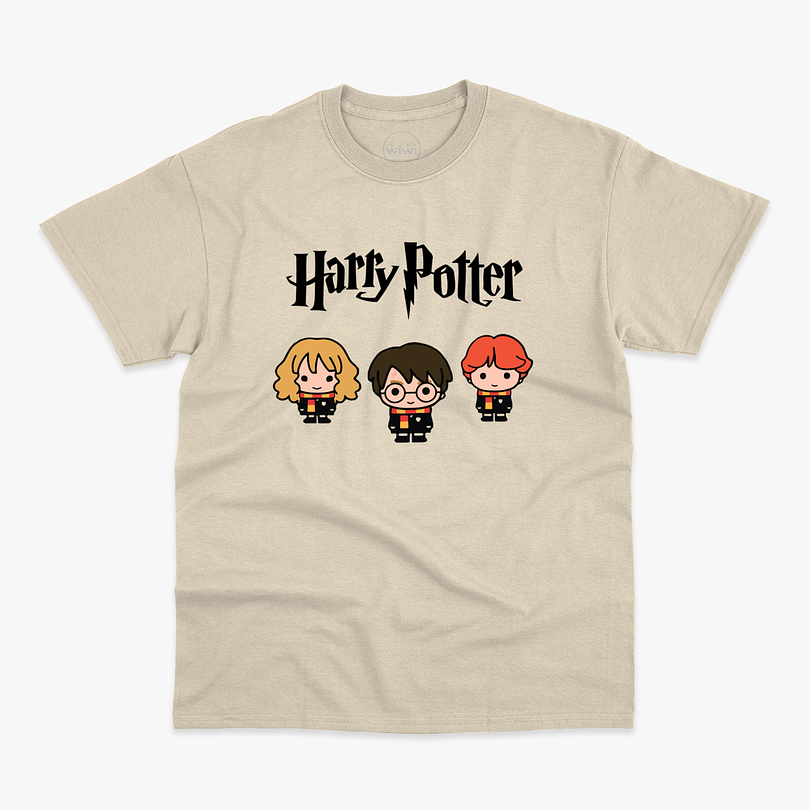 Polera premium Harry Potter cartoon hombre 6