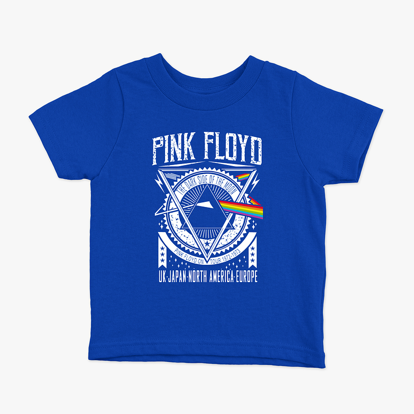 Polera Pink Floyd Tour niños 2